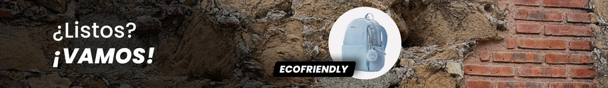 Mochilas Eco Friendly, hechos en material RPET
