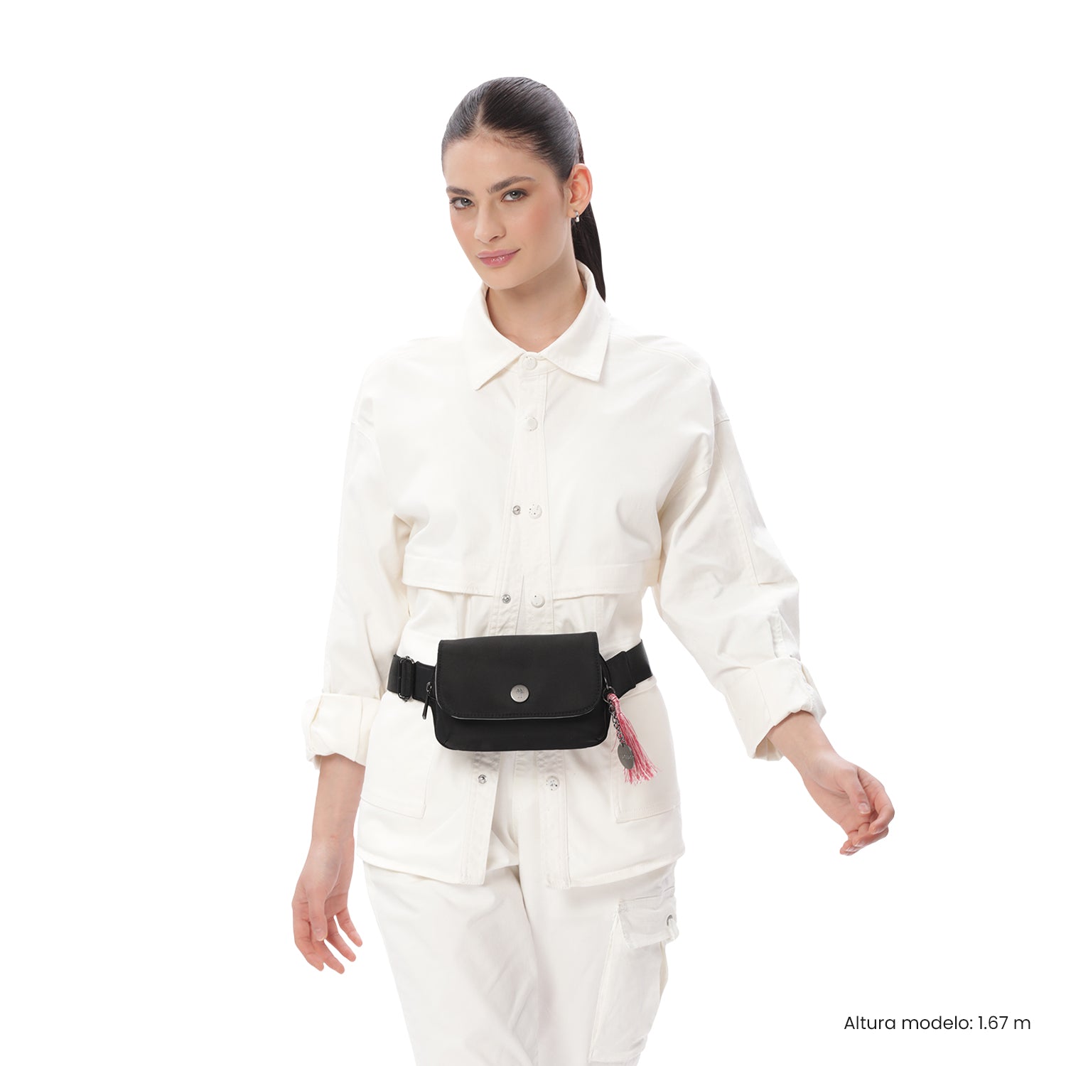 Canguro para Mujer Corneana color Negro