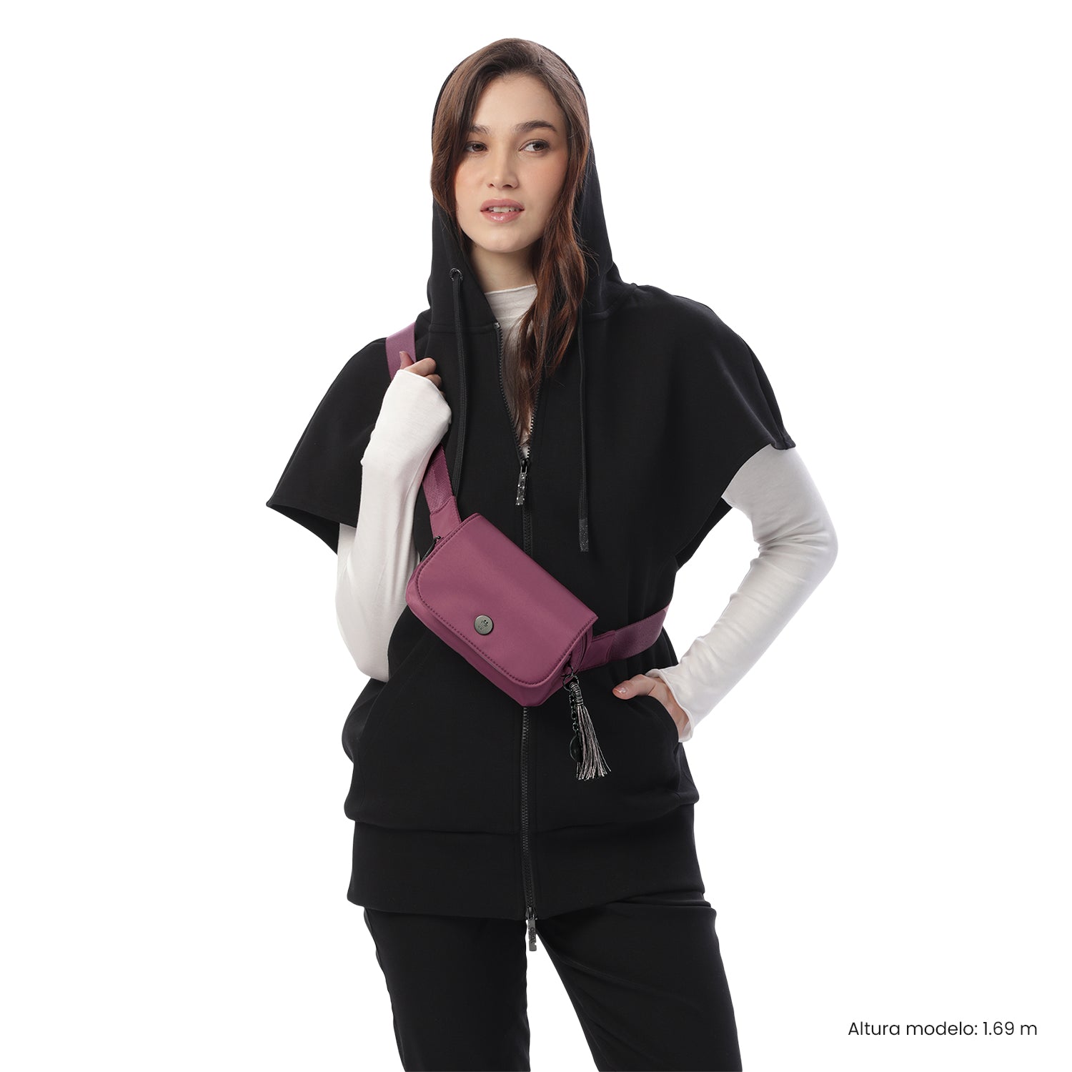 Canguro para Mujer Corneana color Rosado