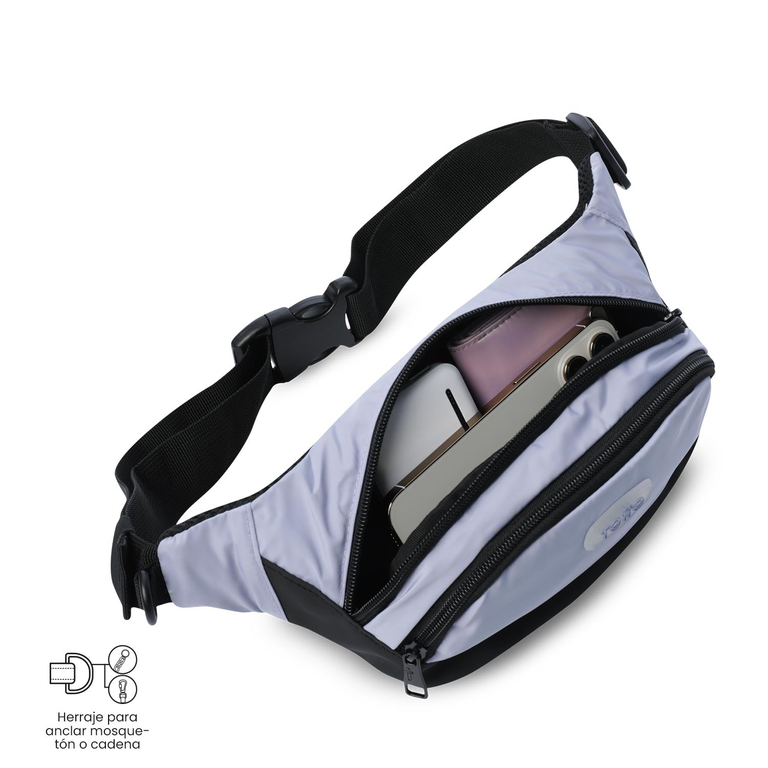 Riñonera para Mujer Pompeya color Morada