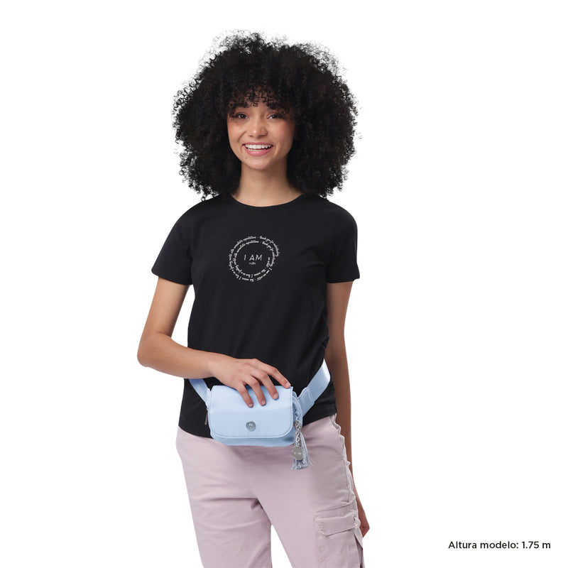 Riñonera para Mujer Corneana Azul