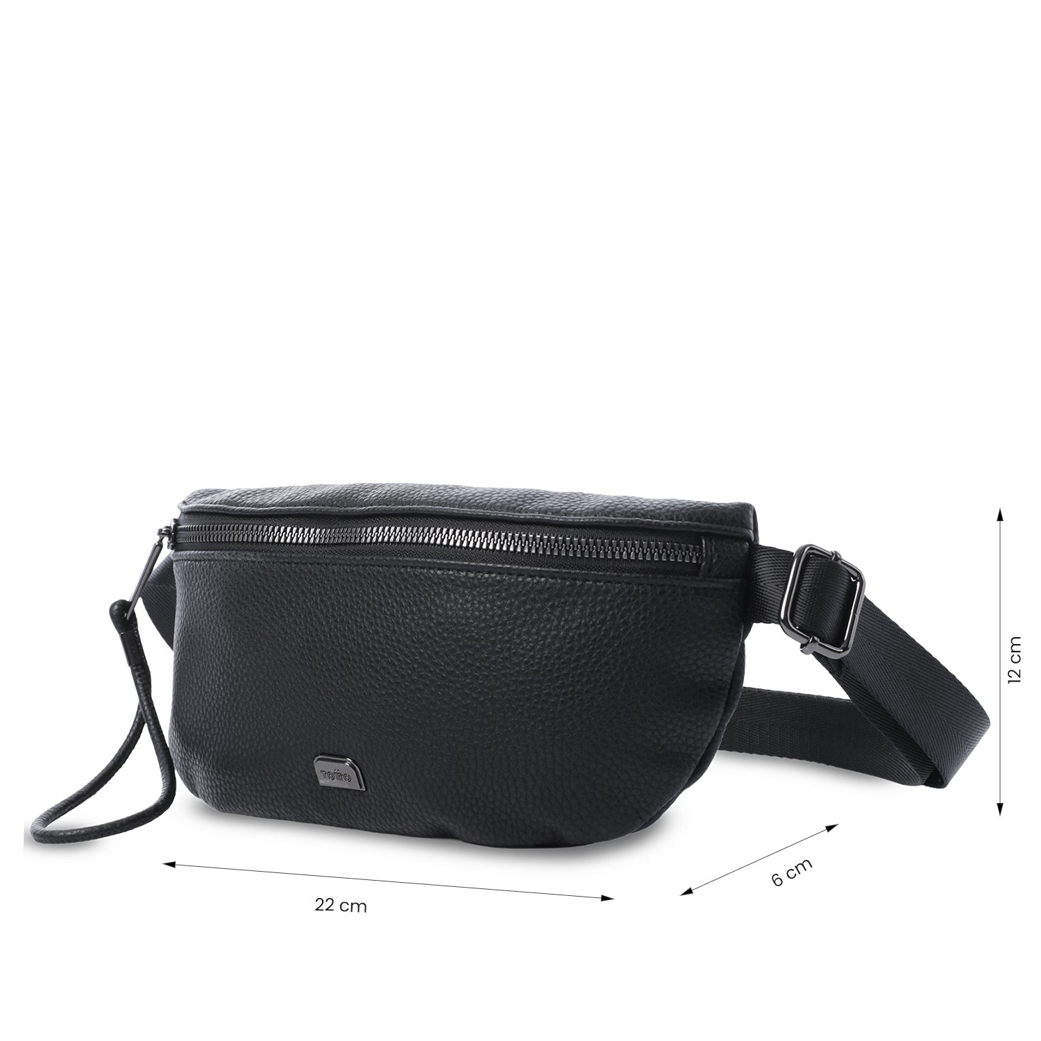 'Riñonera para Mujer Smooth color Negra