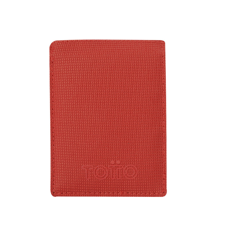 Billetera Mesh S Con RFID Blocker Roja