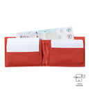 Billetera Mesh S Con RFID Blocker Roja