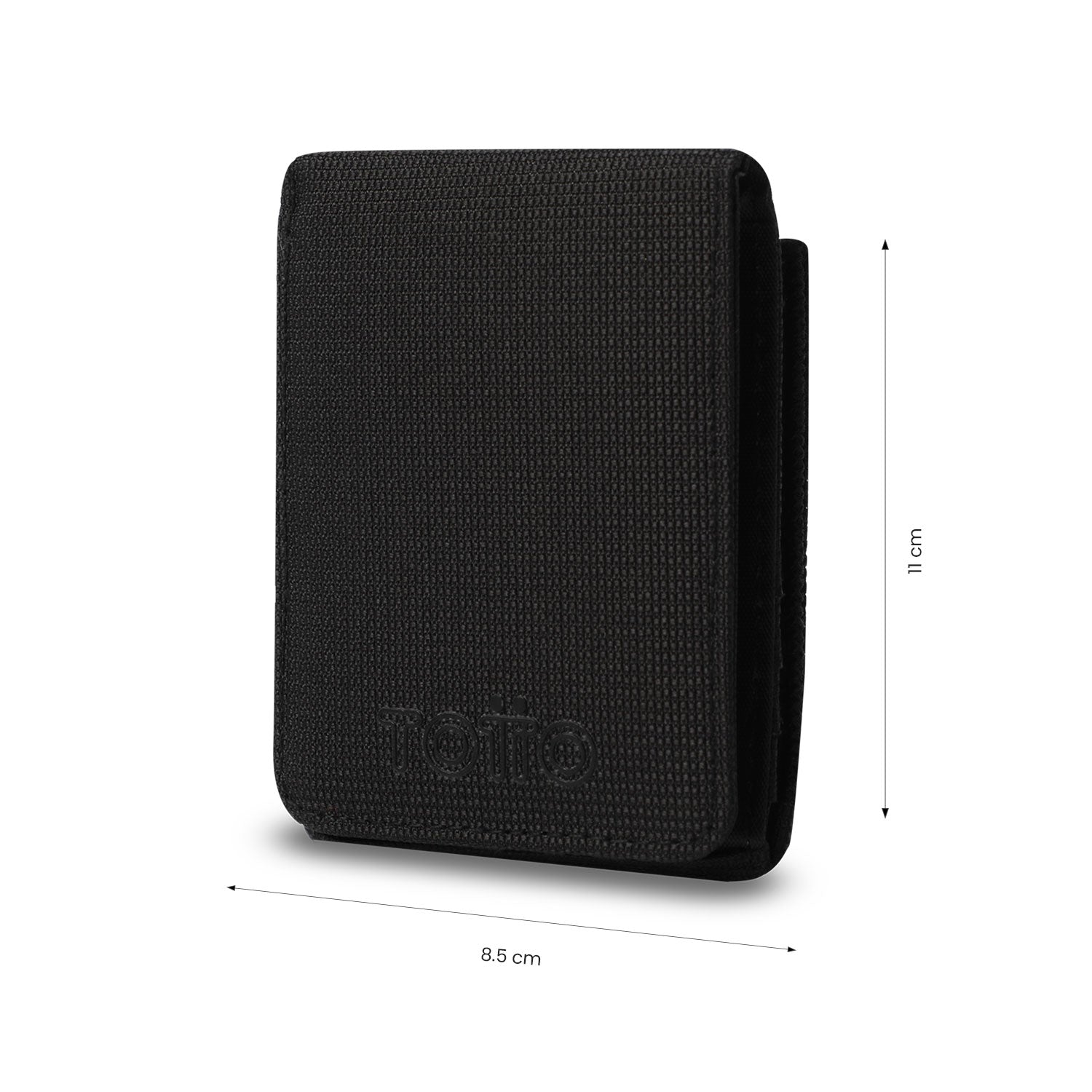 Billetera Hombre Mesh Grande con RFID Blocker Negra