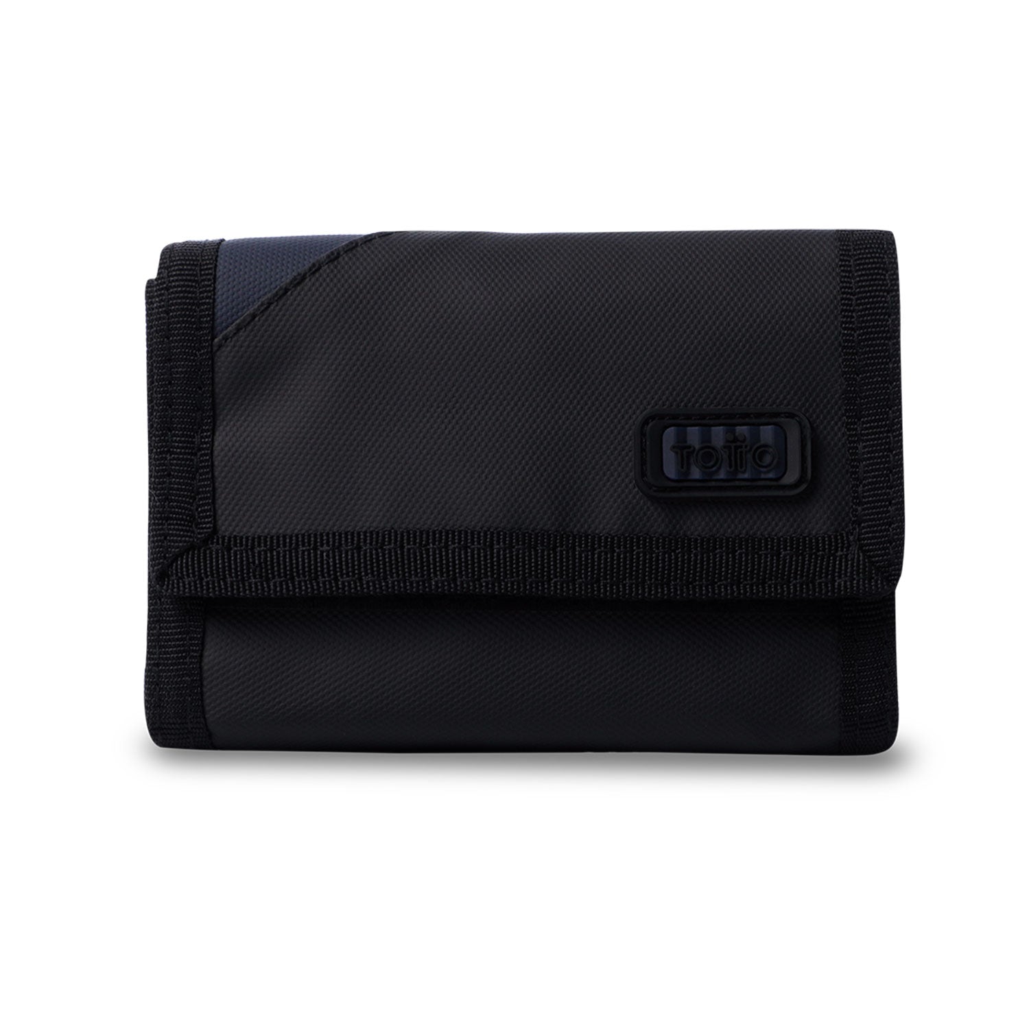Billetera Hombre Contrast Grande con RFID Blocker Negra
