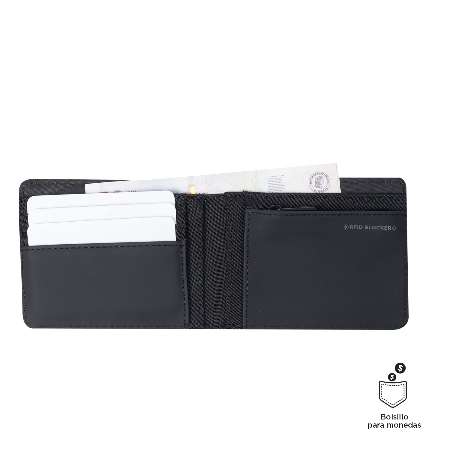 BILLETERA VLIDERI 2.0 - color: negro