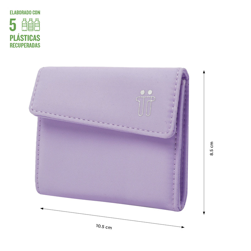 Billetera Vaily color Purpura