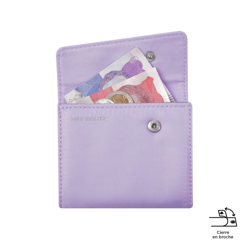 Billetera Vaily color Purpura