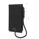 Portadocumentos Smooth con RFID Blocker Azul