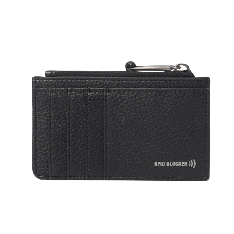 Portadocumentos Smooth con RFID Blocker Azul