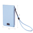 Portadocumentos Smooth con RFID Blocker Azul