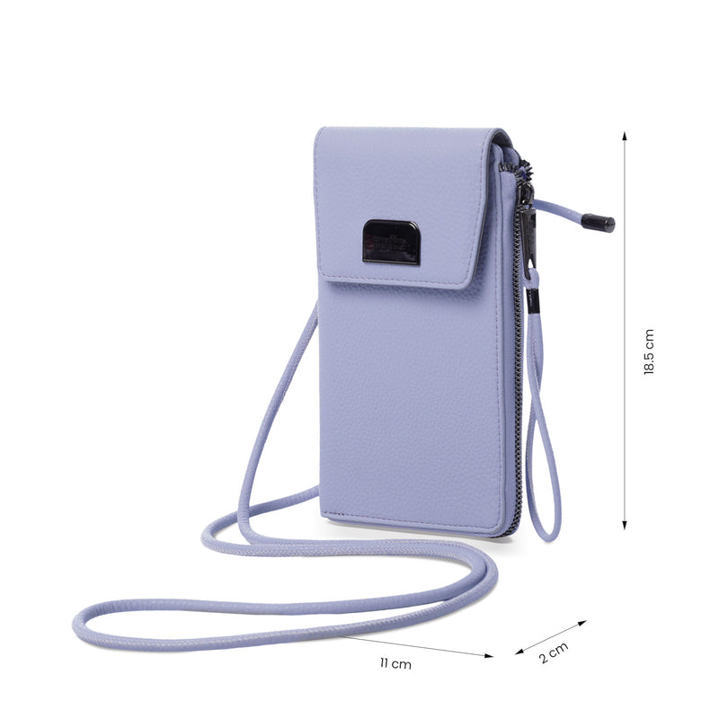 'Portacelular Smooth para Mujer con RFID Blocker Morado