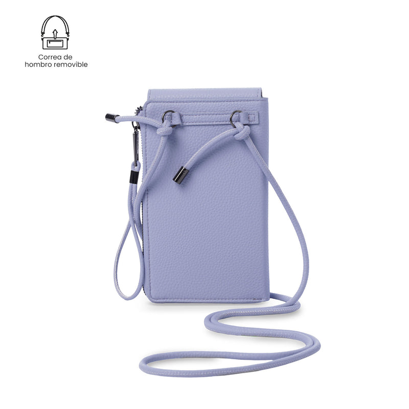 'Portacelular Smooth para Mujer con RFID Blocker Morado