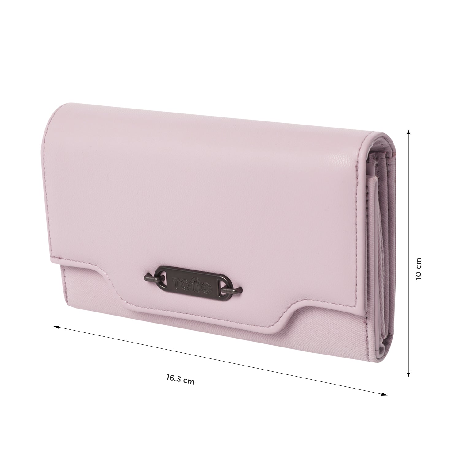 Billetera Toscana con RFID Blocker Rosada