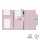 Billetera Toscana con RFID Blocker Rosada