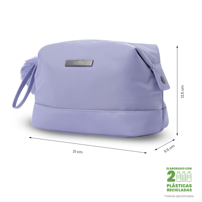 'Cosmetiquera Multiuso Adelaide Grande Morado