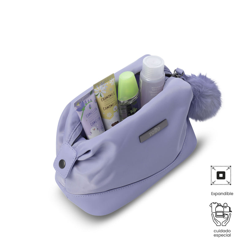 'Cosmetiquera Multiuso Adelaide Grande Morado