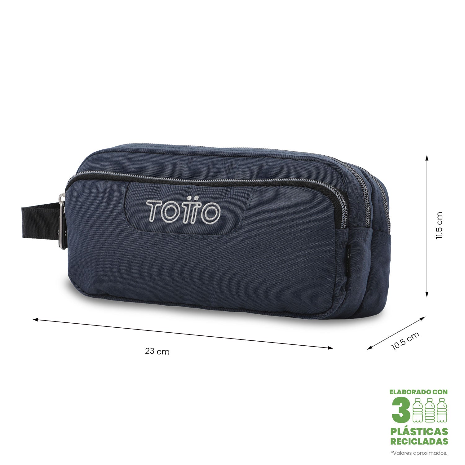 Cartuchera Multiuso Agapec Ecole Solid Grande