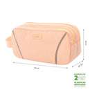 Cartuchera unicolor zurich 2.0 azul