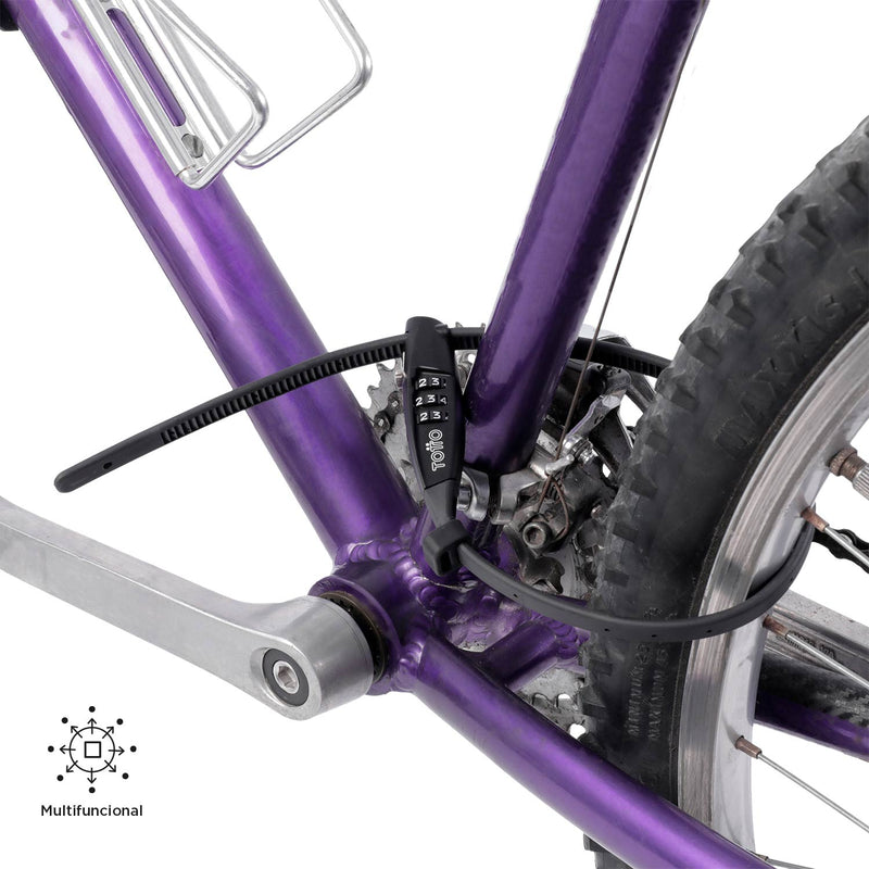 Candado Para Bicicleta De Clave Totto Zigger Lock