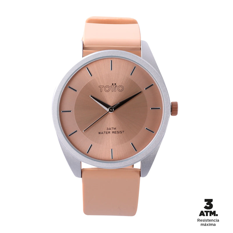 RELOJ ANALOGO BOUM - color: beige