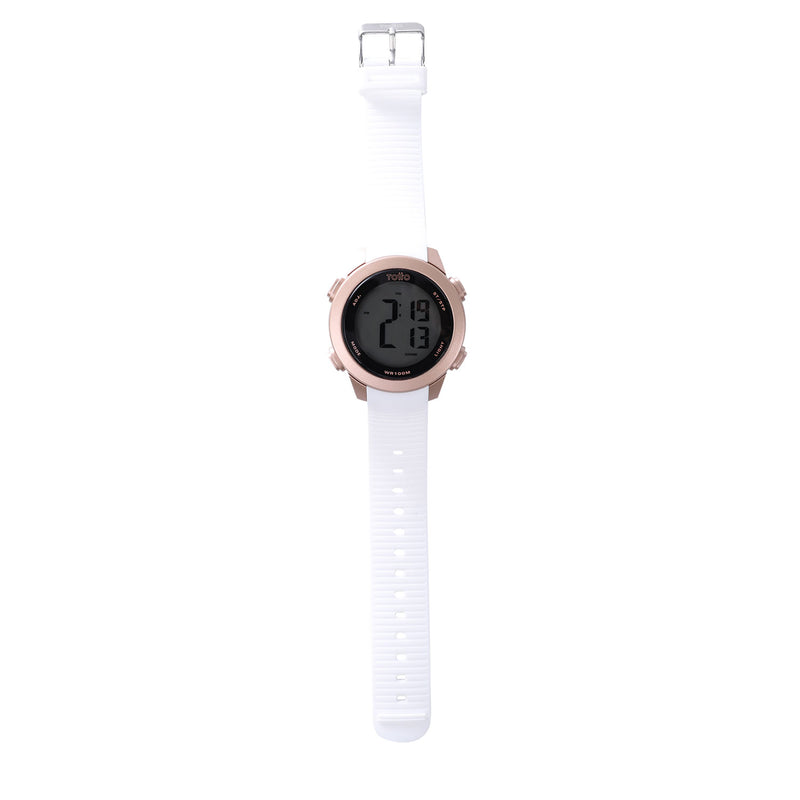 RELOJ DIGITAL CHRON - Color: Blanco