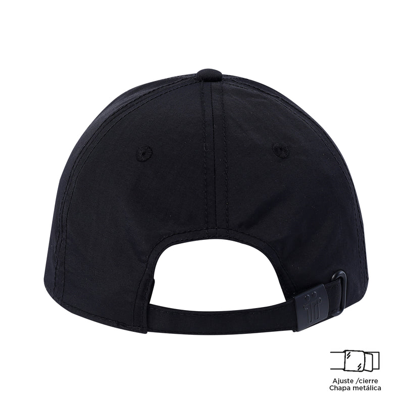 Gorra Beisbolera Romer Negra