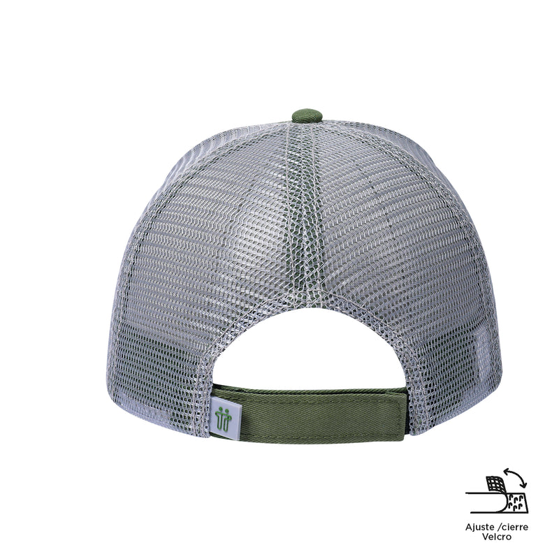 Gorra Camionera Mutty Gris