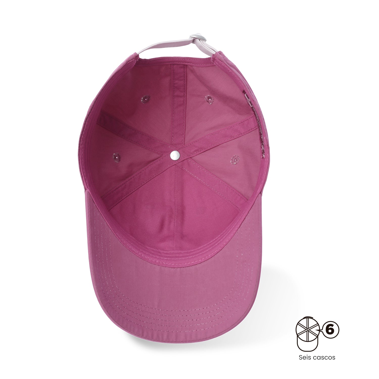 Gorra Beisbolera Forsitia 2.0 con Filtro UV Rosado