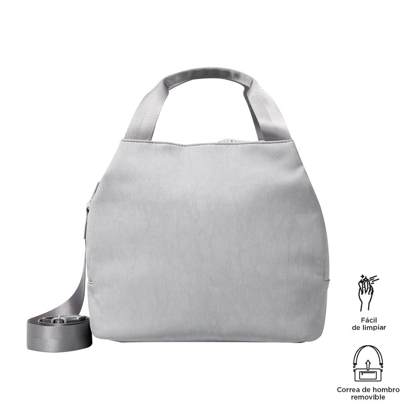 Lonchera Bow XL Gris