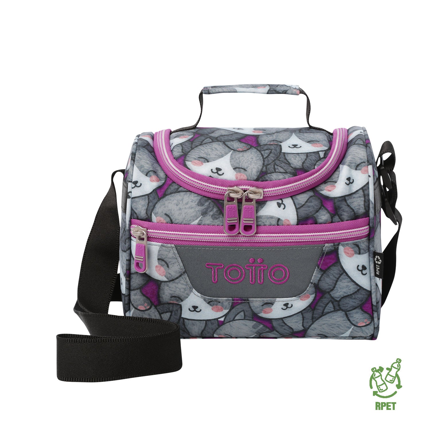 Lonchera Térmica Pizarra Gris