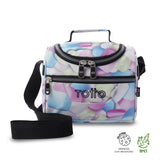 Lonchera Térmica para Mujer Pizarra Glitter Mediano Azul