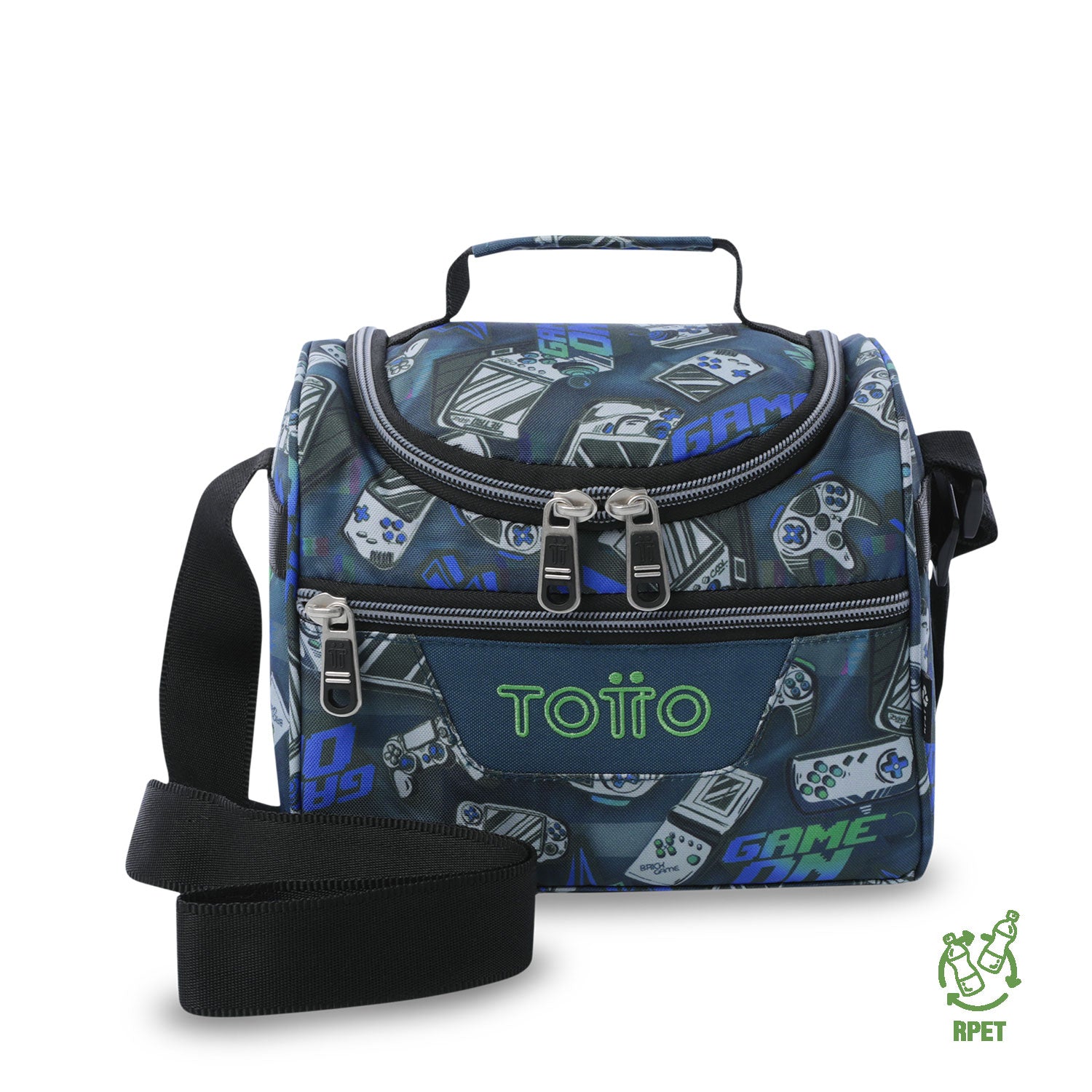 Lonchera Térmica para Hombre Pizarra Mediano Azul