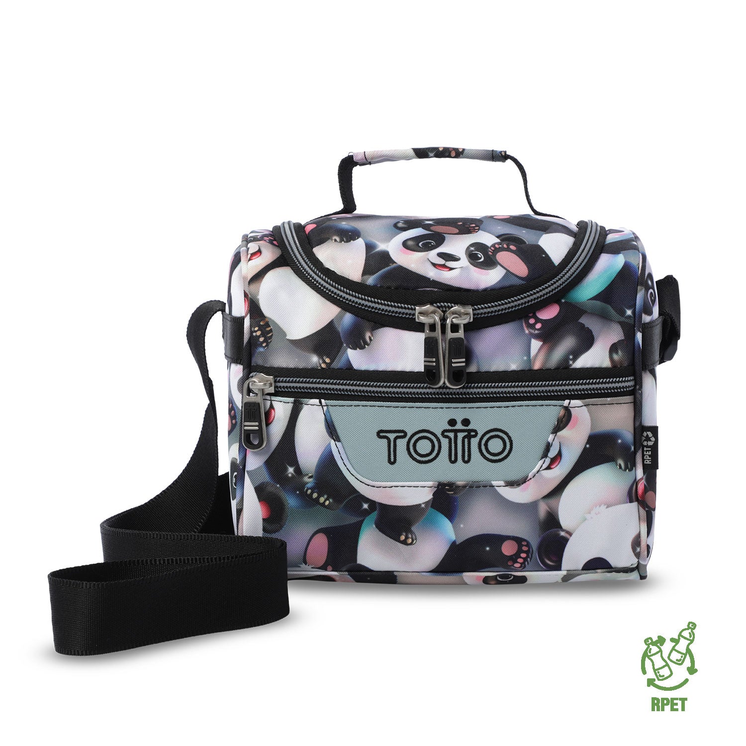 Lonchera Térmica para Niña Pizarra Mediana Gris