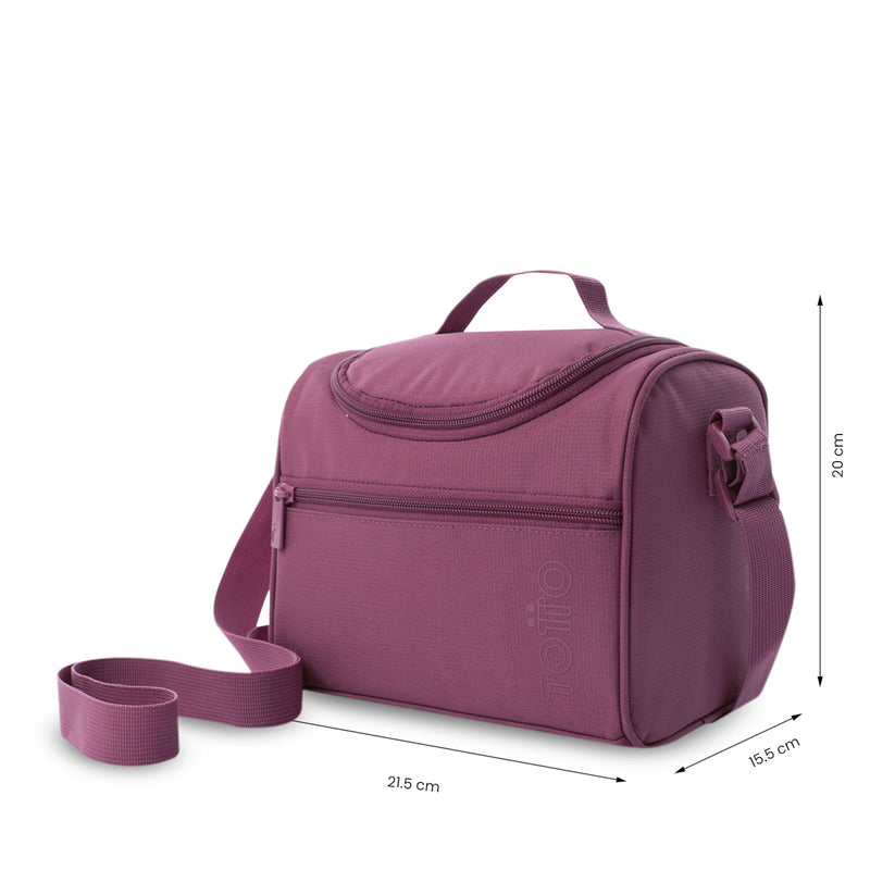 'Lonchera Térmica Miletto Color Rosada