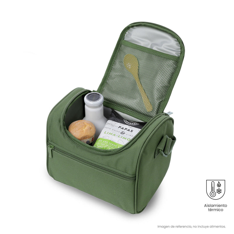 'Lonchera Térmica Miletto Color Verde