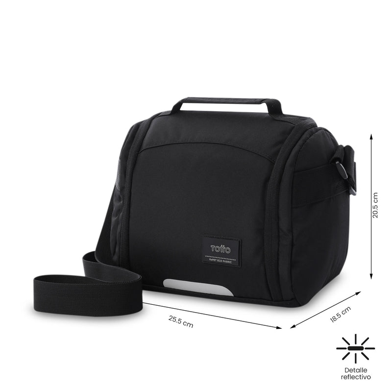 'Lonchera Térmica Grafito Color Negra