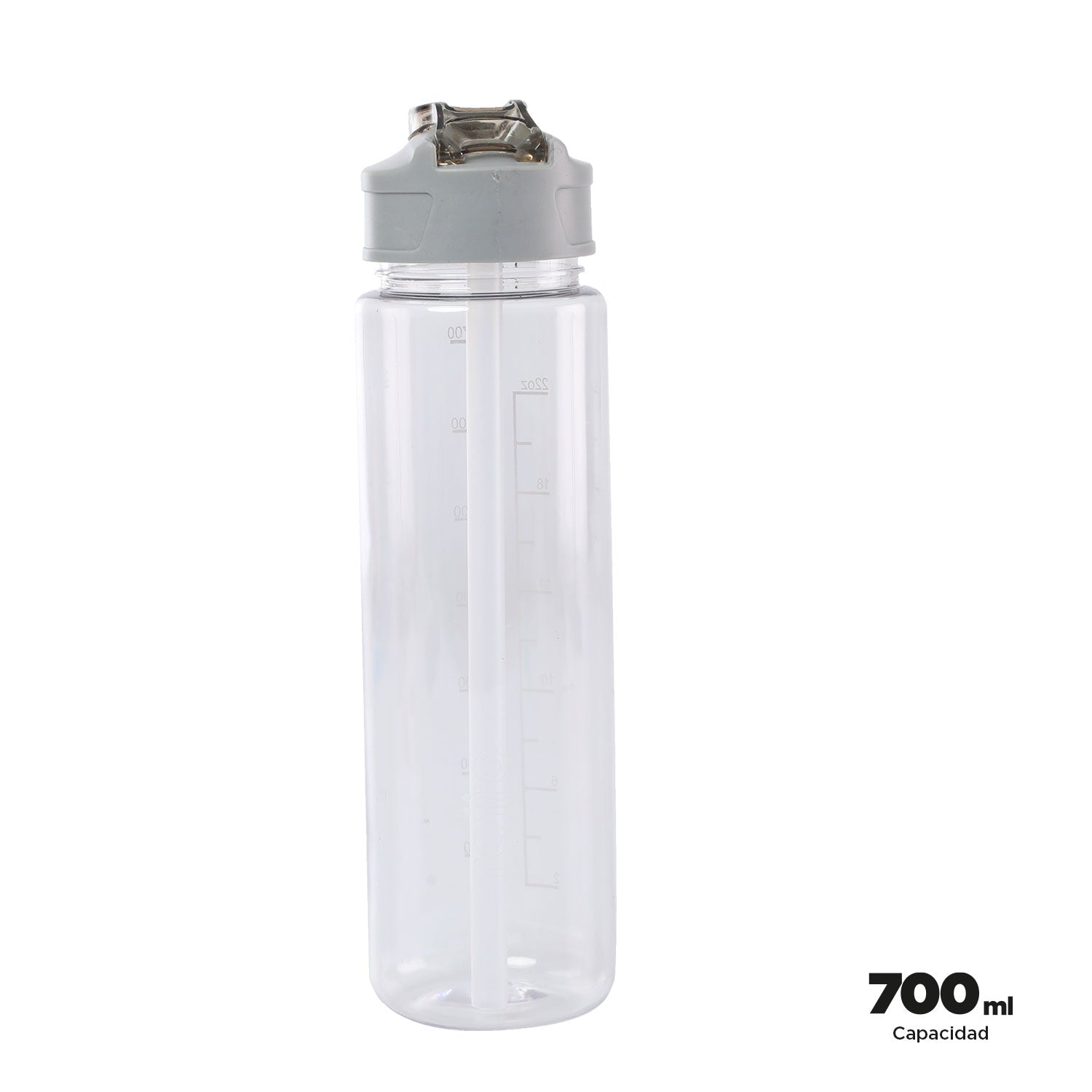 Botellón Plástico Brak 800 Ml Gris