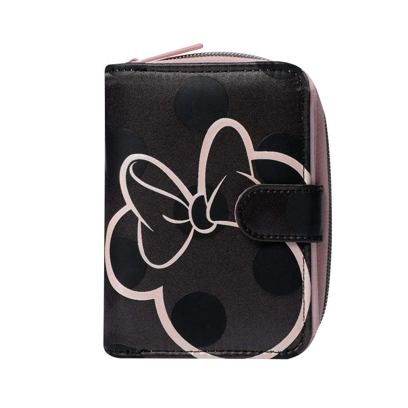 Billetera minnie vintage mediana morada