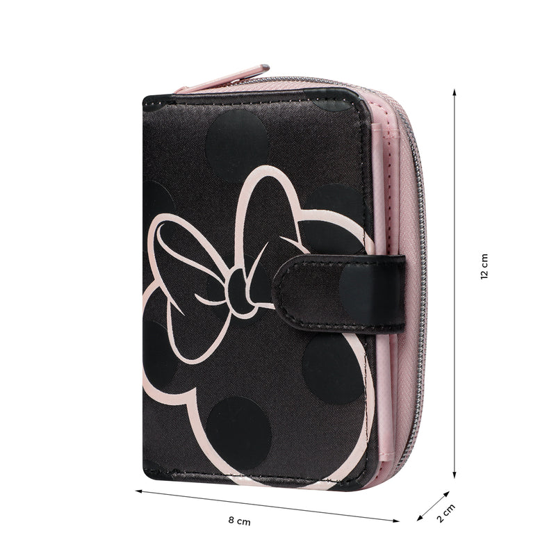 Billetera minnie vintage mediana morada