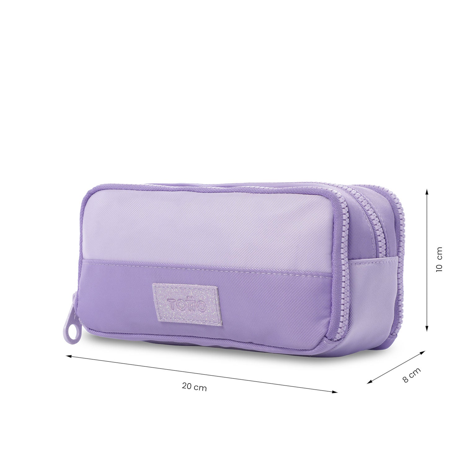Cartuchera Escolar Mediana para Niña Cluw Morada