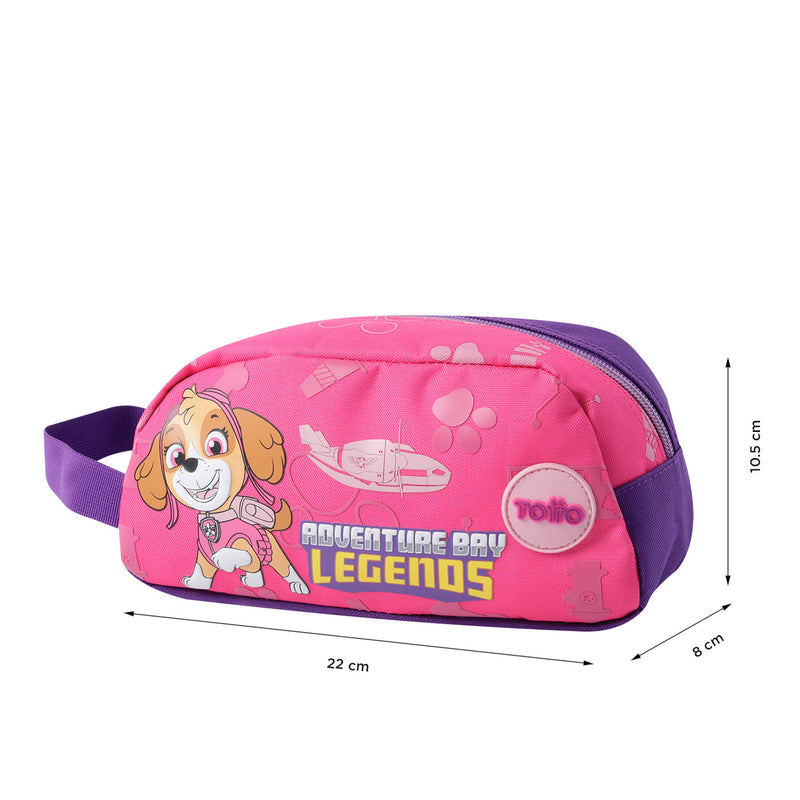 Cartuchera Escolar para niño Paw Patrol Rosado