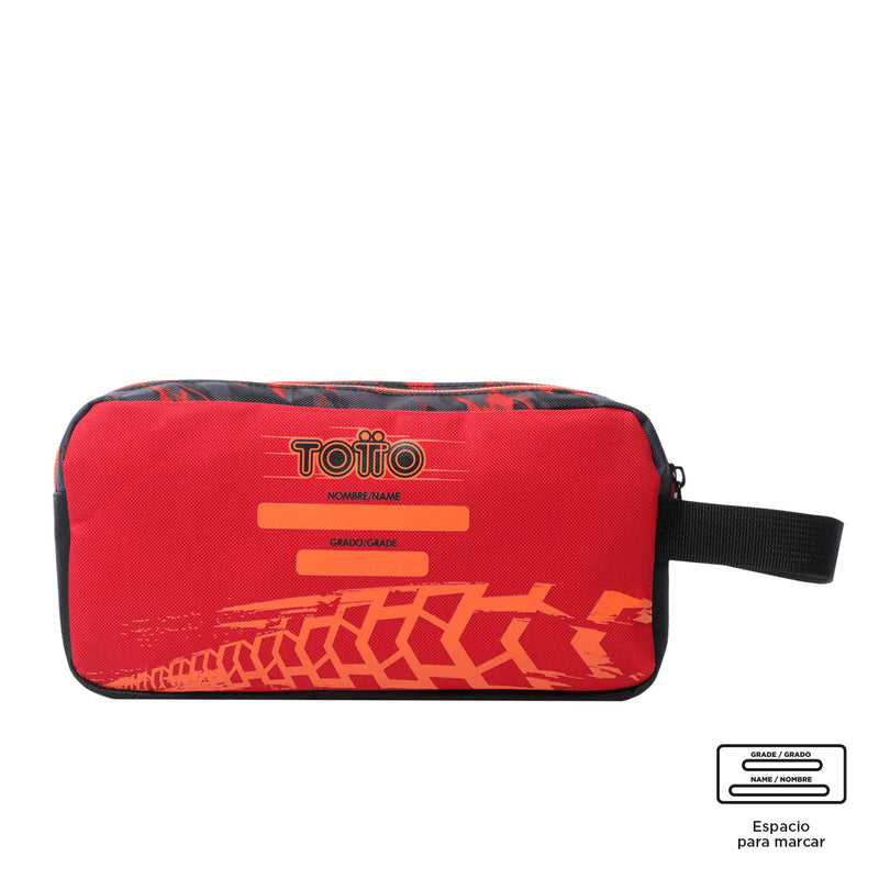 Cartuchera escolar Speed Biker Rojo