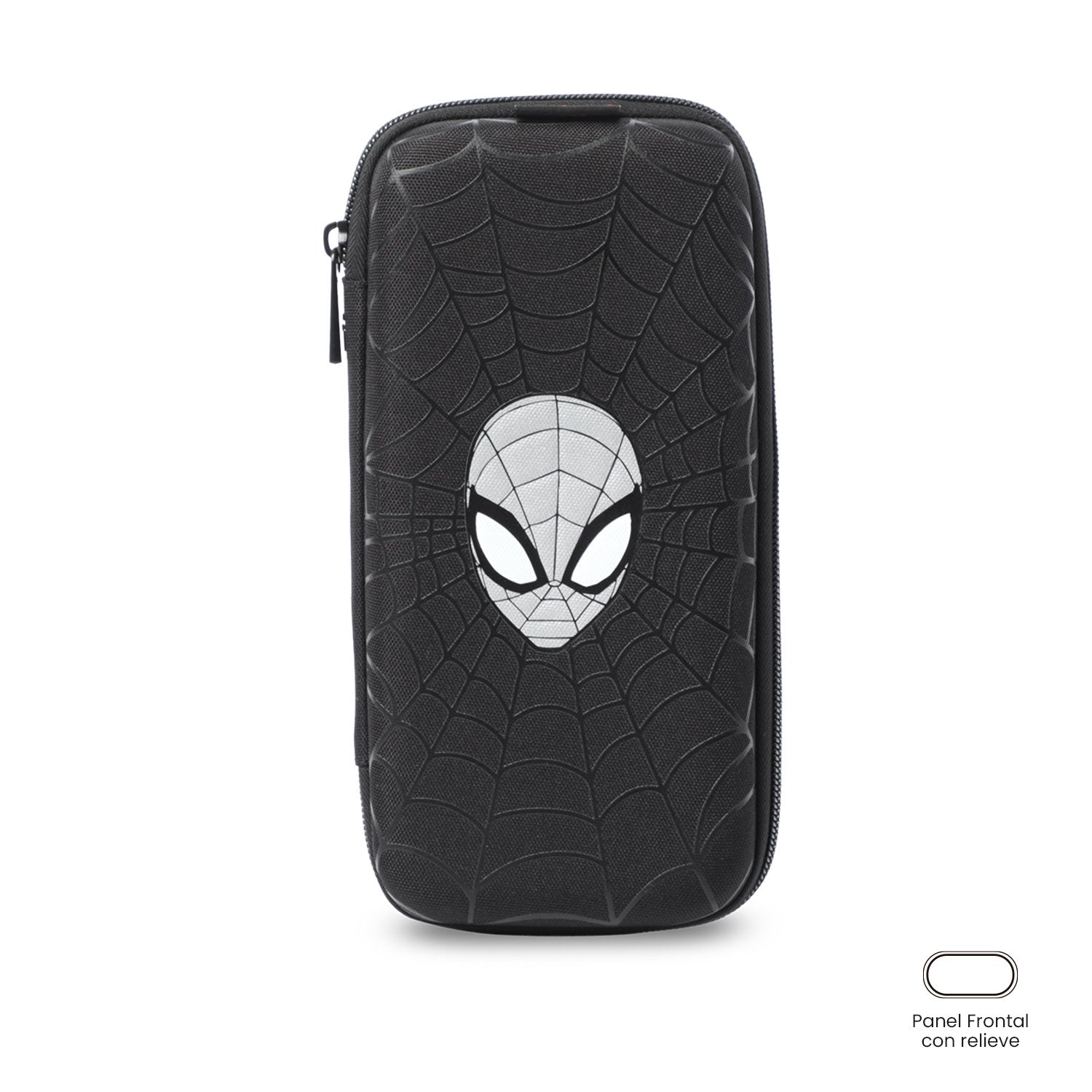 Cartuchera Multiuso Spiderman Friendly Mediana Gris Hombre