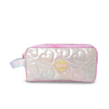 Cartuchera Escolar Grande para Niña 2 Cuerpos Unicorn Kisses Amarilla