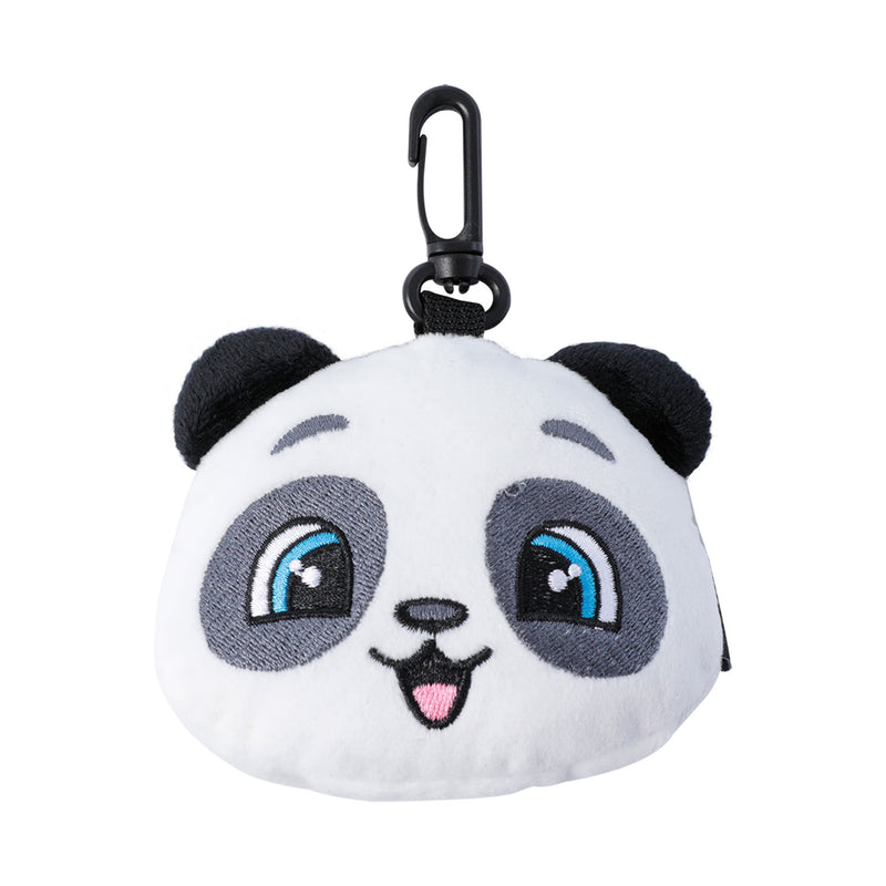 Llavero Panda de Peluche Rosado