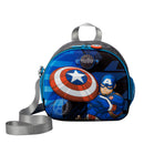 Lonchera Térmica para Niño Avengers Capitán América Mediana Gris