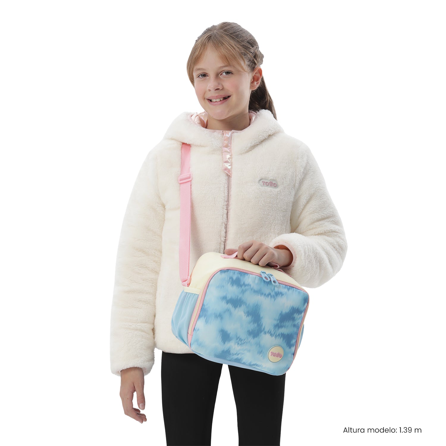 Lonchera Térmica para Niña Bloum Grande Azul