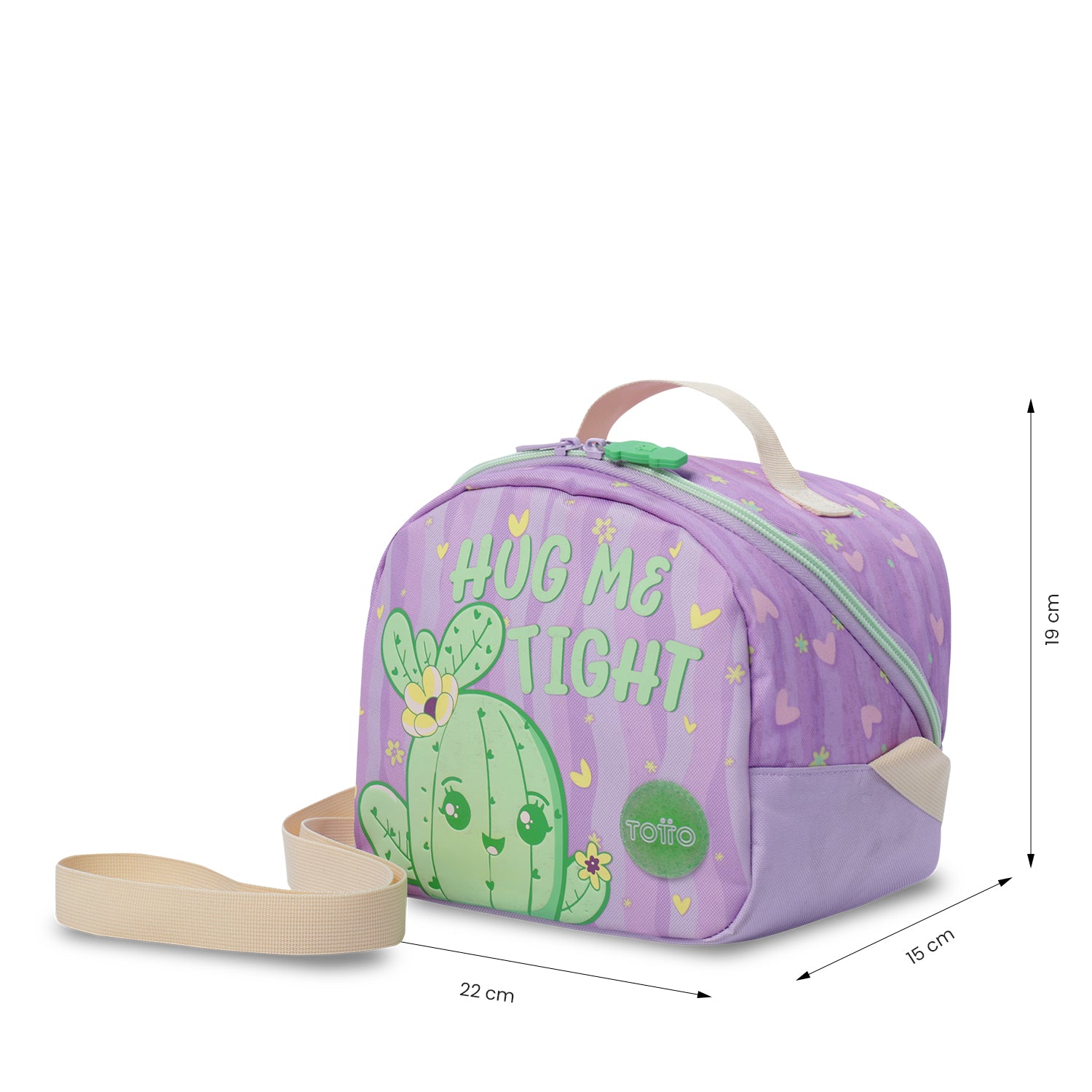 Lonchera Térmica para Niña Kacty Mediano Morada